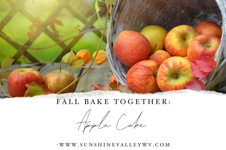 Let’s Bake Together – Apple Cake