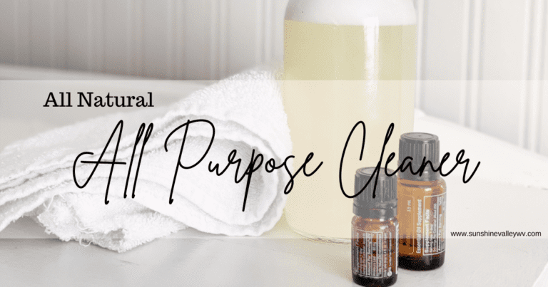 How to Make All Natural, All Purpose Cleaner