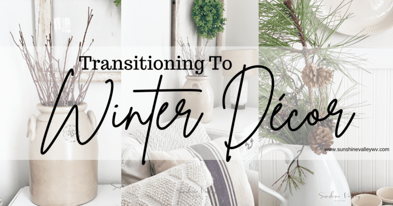 How to Transition From Christmas to Winter Décor