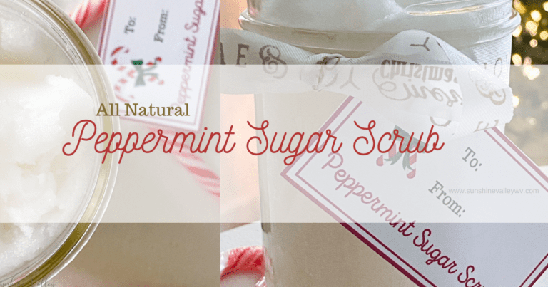 How to Make Peppermint Sugar Scrub Body Polish