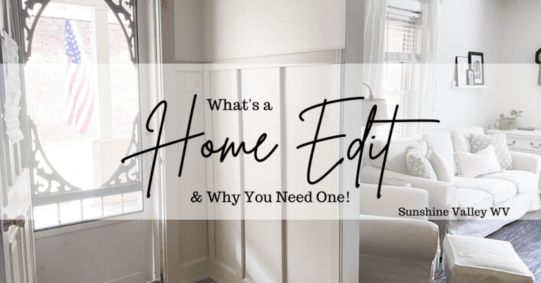 What is a Home Edit + Why Your Home Might Need One