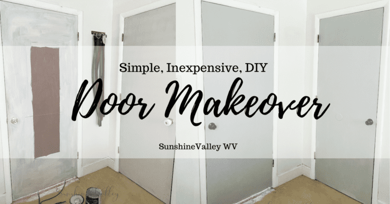 Simple Inexpensive DIY Door Update