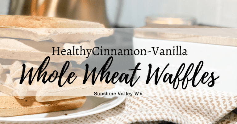 How to Make Healthy Cinnamon Vanilla Whole Wheat Waffles