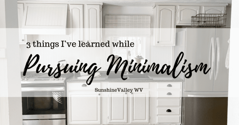 3 Simple Things I’ve learned While Pursuing Minimalism