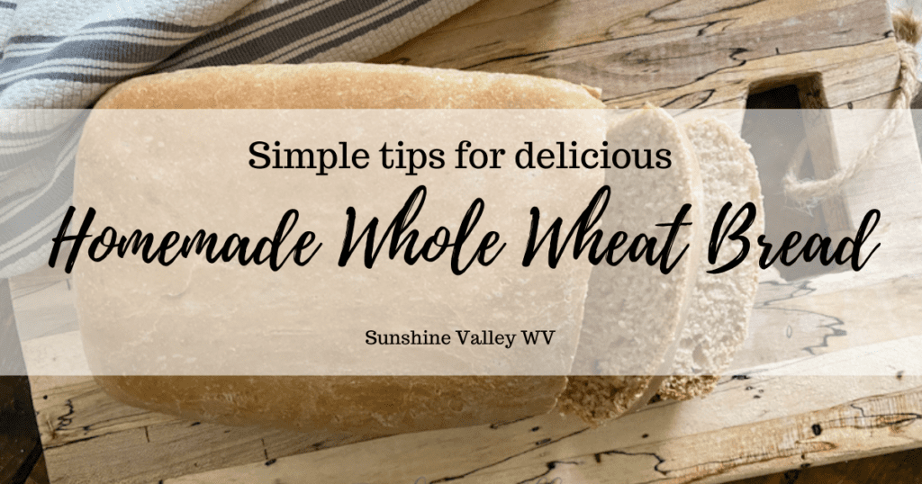 simple tips for delicious homemade whole wheat bread
