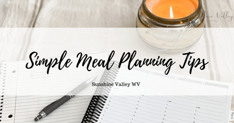 Simple Meal Planning Tips to Save Your Sanity