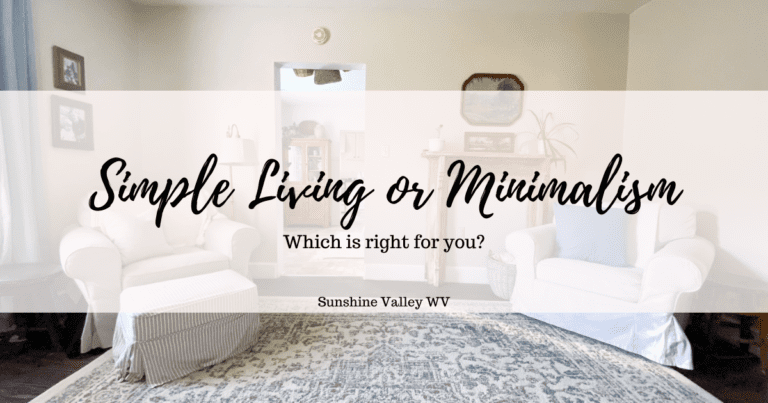 Simple Living or Minimalism – Which is Right for You