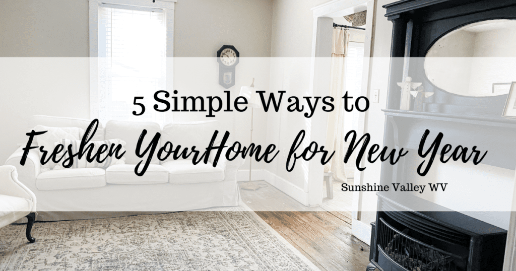 5 Simple ways to freshen your home for New Year
