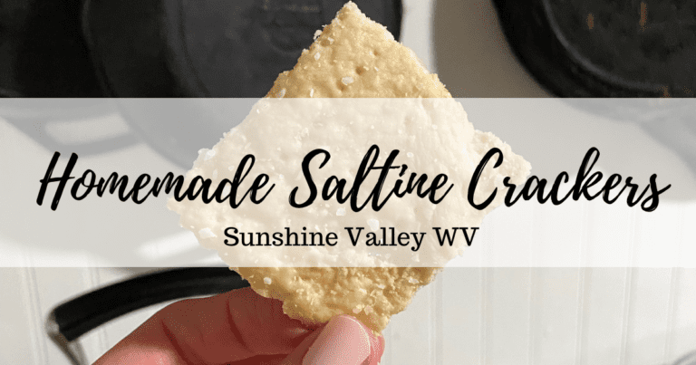 How to Make Homemade Saltine Crackers