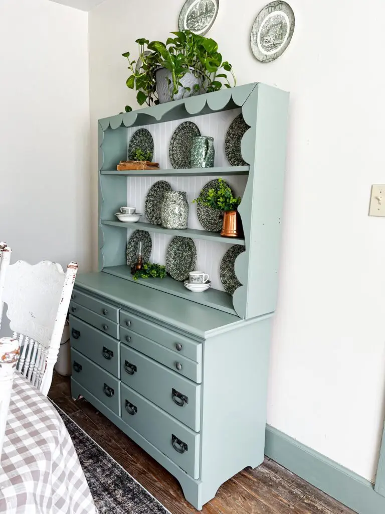 How to Turn a Dresser into a DIY Dining Room Hutch – Easy Furniture Flip