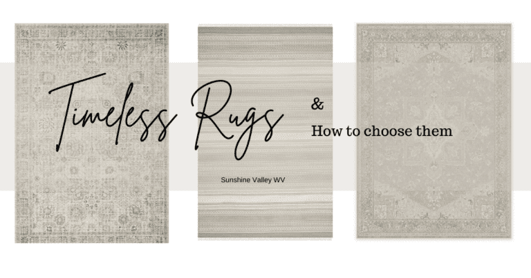 Top Ten Favorite Timeless Rugs + How to Choose the Right One